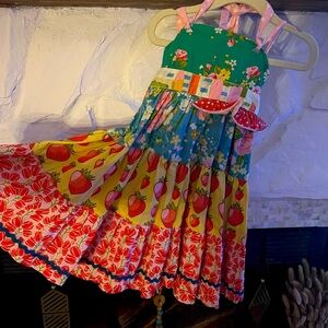 Matilda Jane Good Hart Strawberry Fields Dress Meadow Sweet Ellie